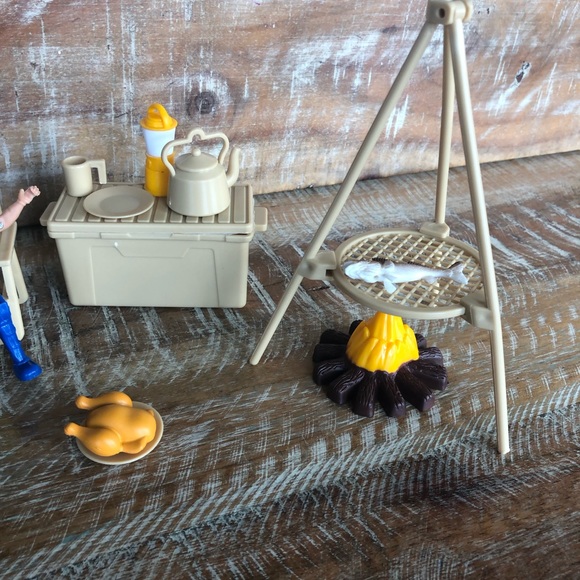 Rare NewRay vintage Extreme Camping play set - Picture 9 of 16